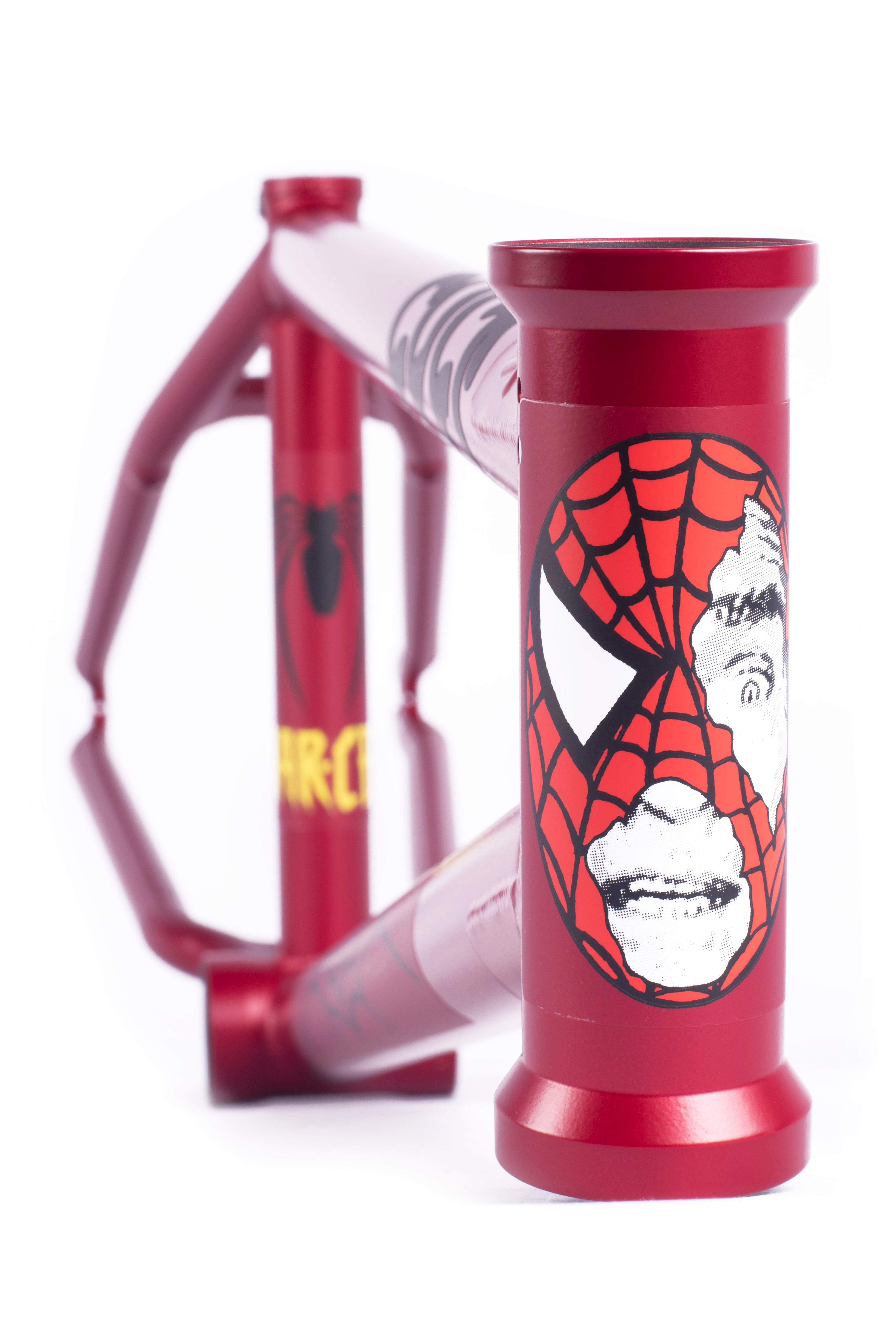 Cult Begin Heavens Gate IC Frame - Marcel Red head tube graphic