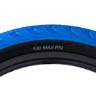 Tall Order Wallride Tyre - Blue With Black Sidewall 2.30" | BMX