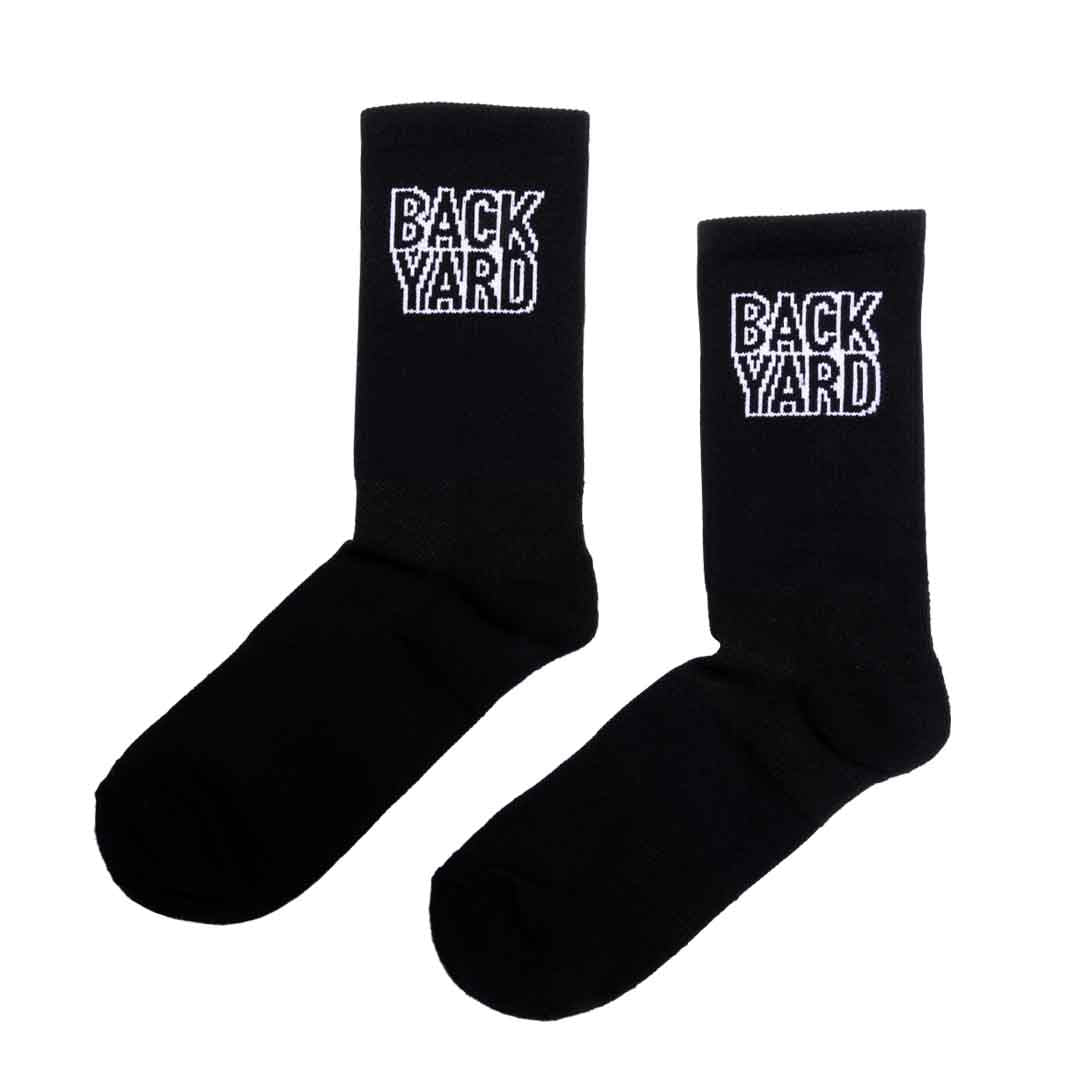 Backyard BMX Youth Socks - Black UK 4-7 | BMX