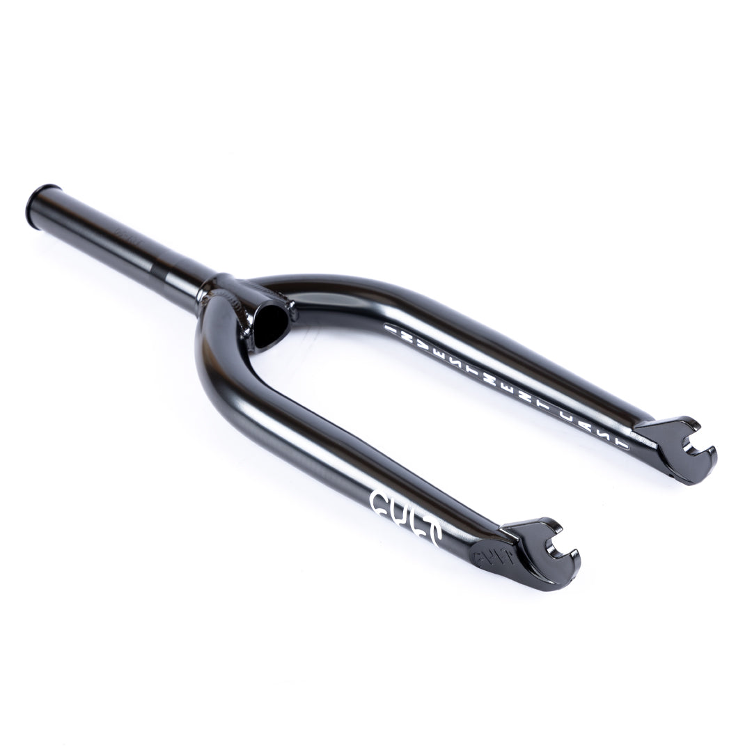 Cult IC Sect V4 Forks 18mm Rake - Black 10mm (3/8") | BMX
