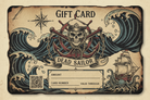 Dead Sailor Logo gift card