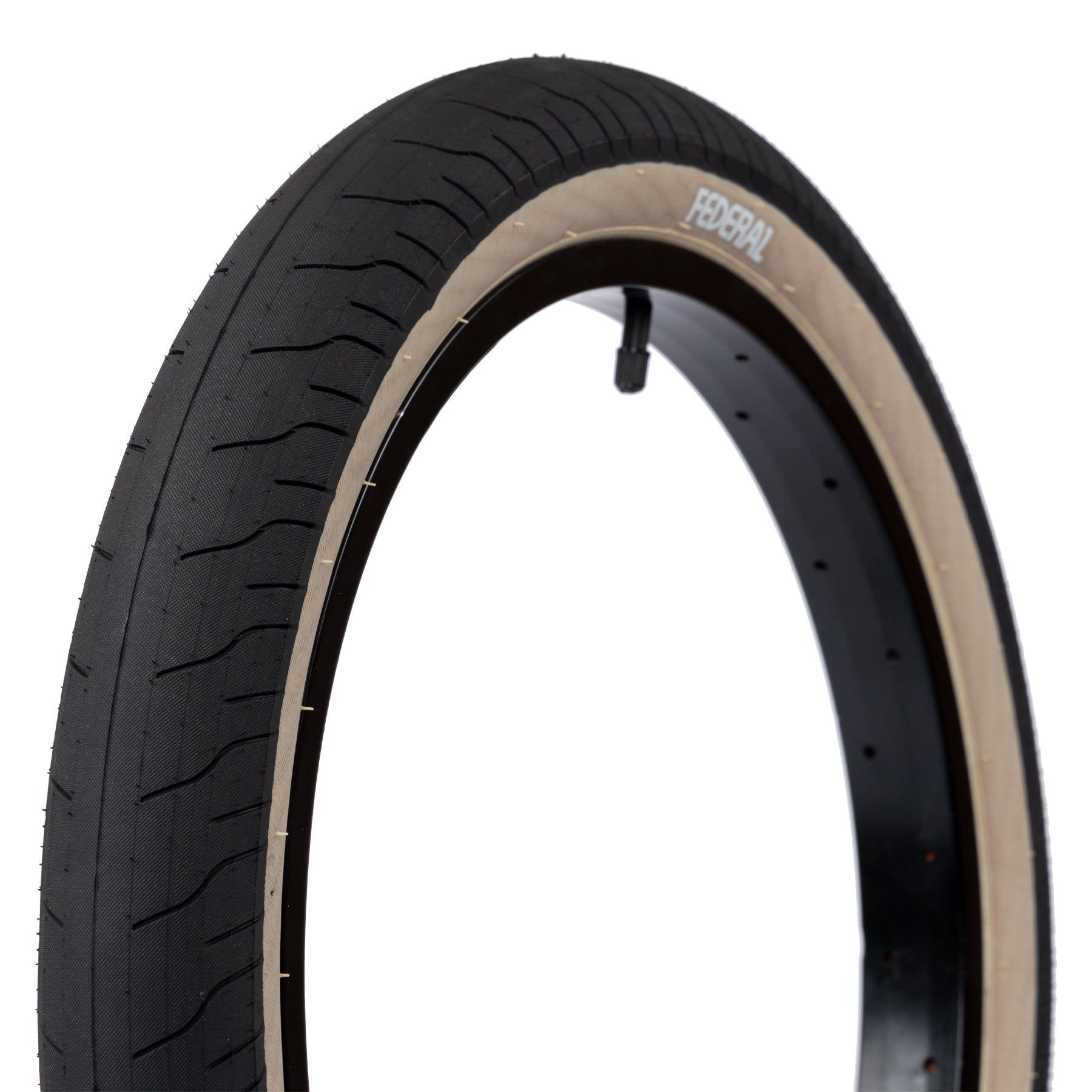 Federal Command LP Tyre - Black With Tan Sidewall 2.40" | BMX