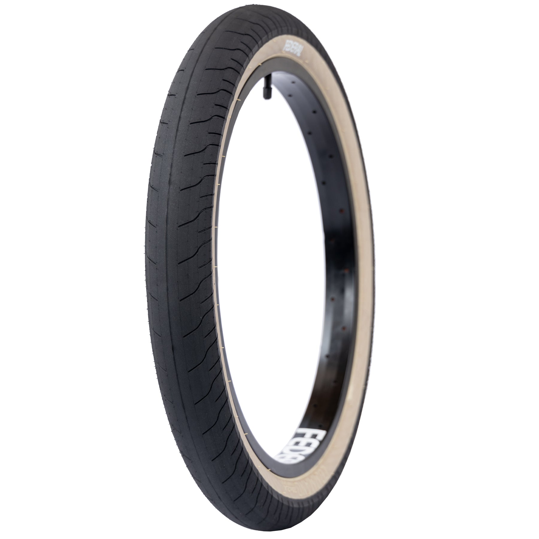 Federal Command LP Tyre - Black With Tan Sidewall 2.40" | BMX