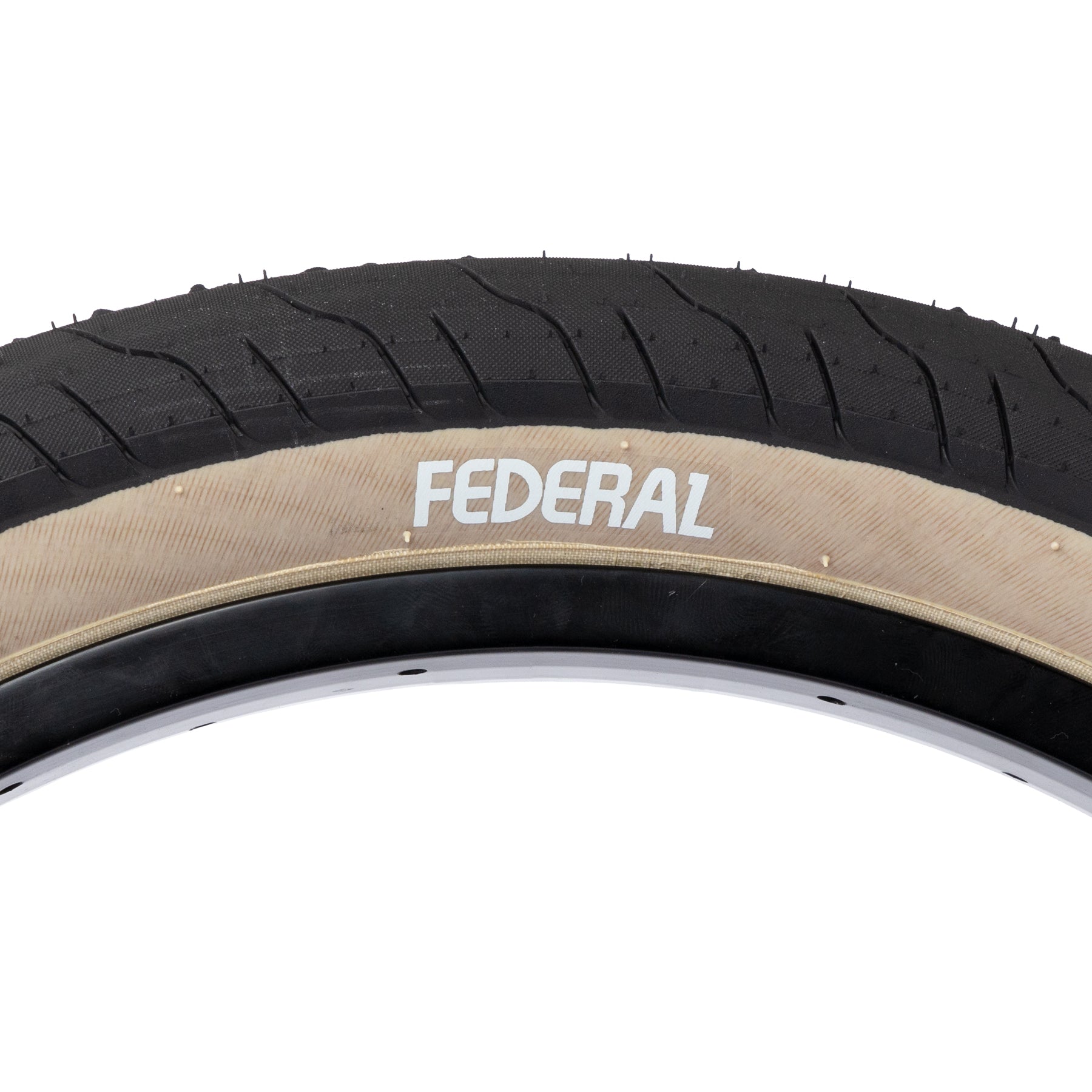 Federal Command LP Tyre - Black With Tan Sidewall 2.40" | BMX