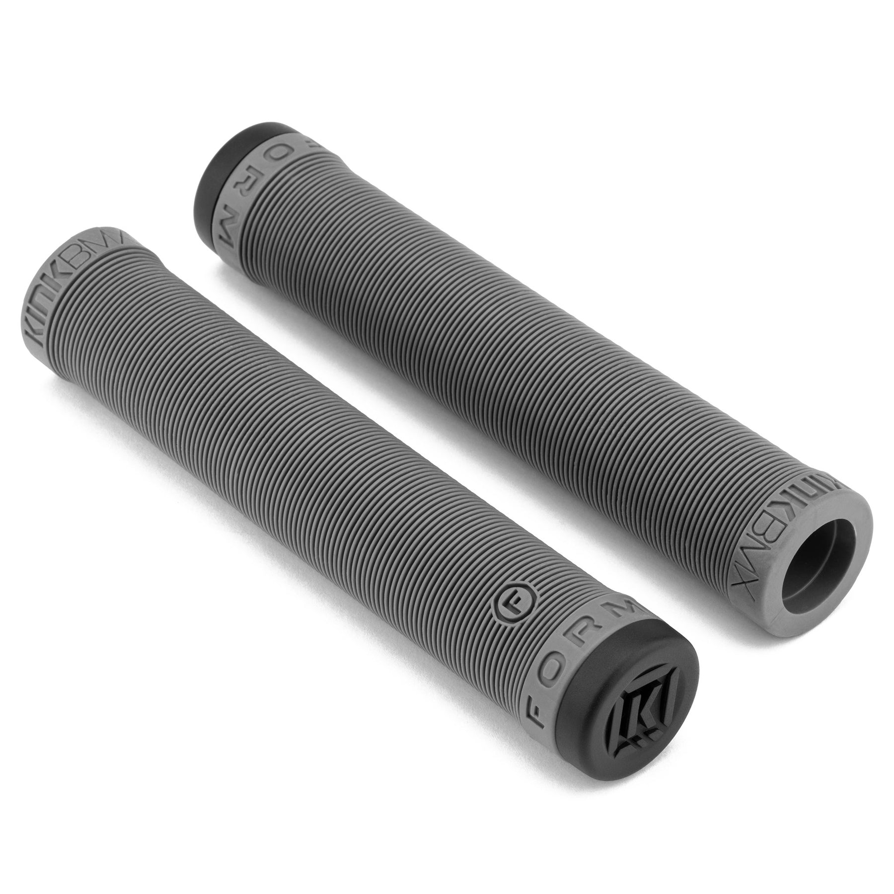 Kink Form Flangeless Grips - Grey | BMX