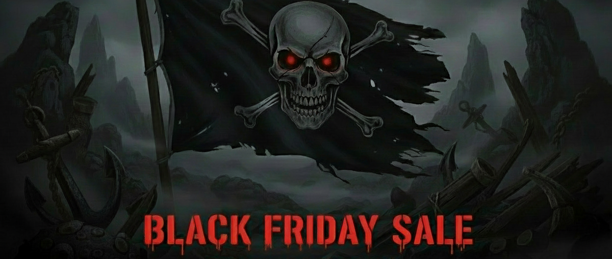 Make the font a stencil style in red