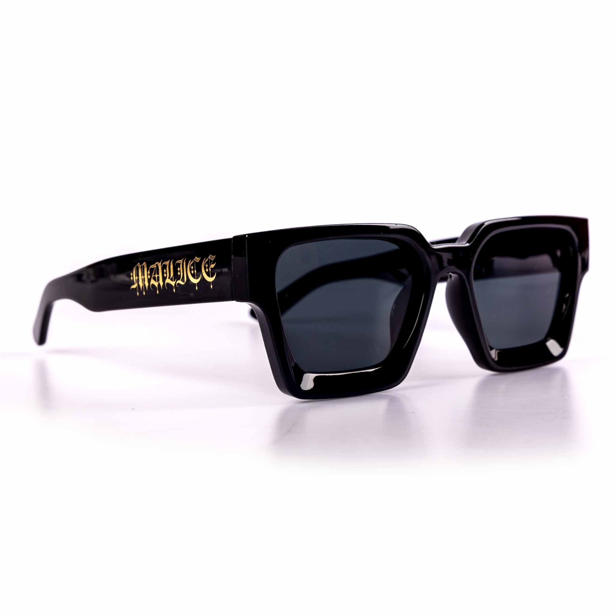 Malice Sundodger Sunglasses - Black With Black Lenses
