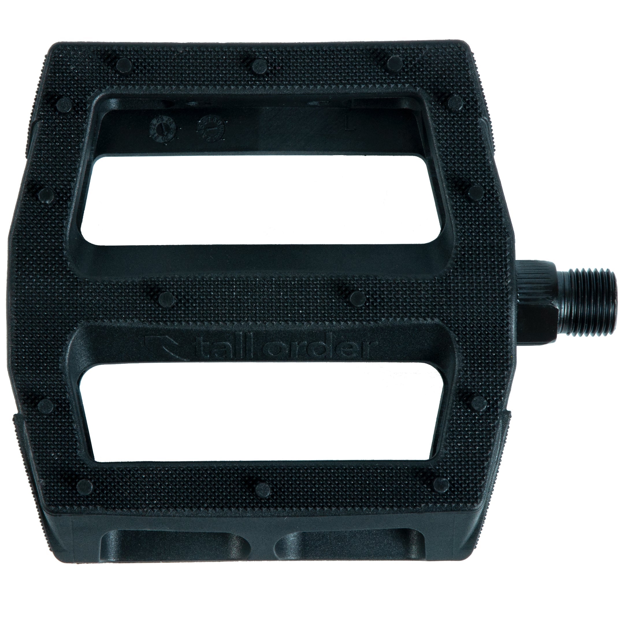 Tall Order Catch Pedal - Black 9/16" | BMX